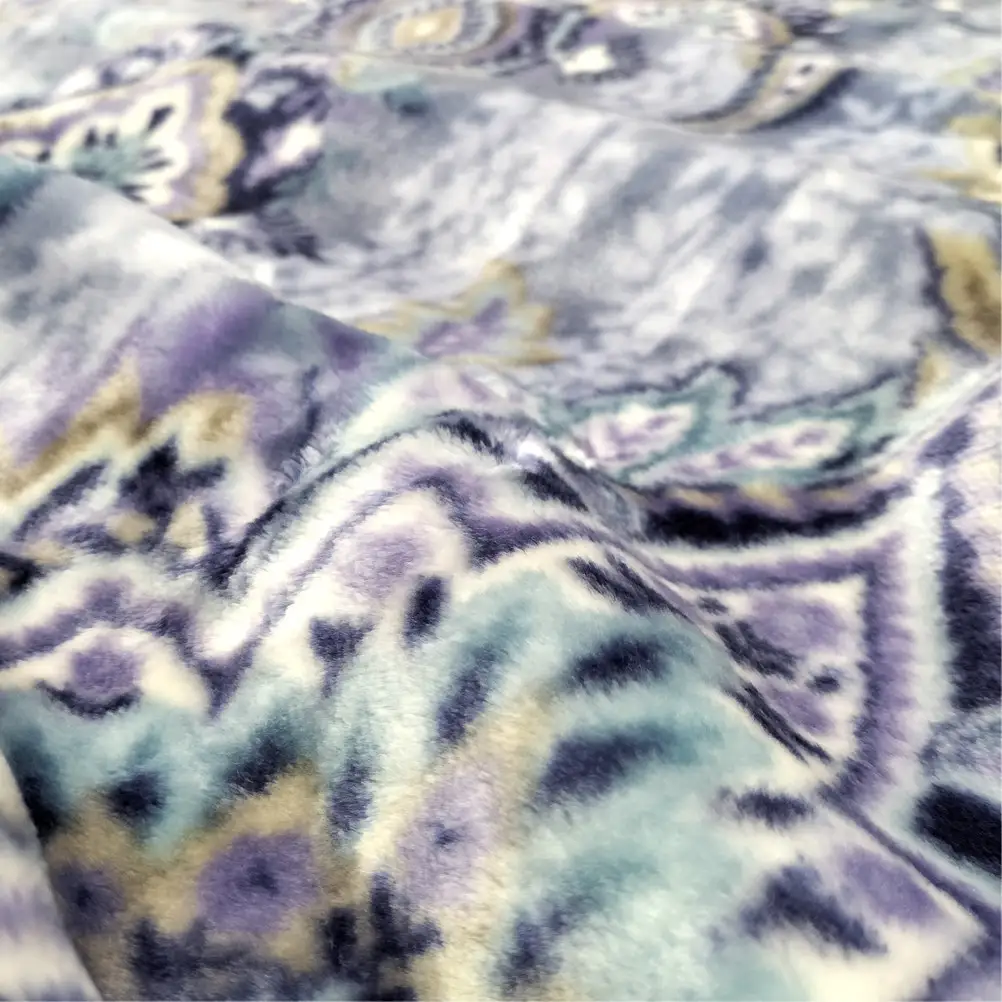 【シングルサイズ】洗える 吸湿発熱 軽量あったか毛布 ブルー1枚 MO-6061-BL