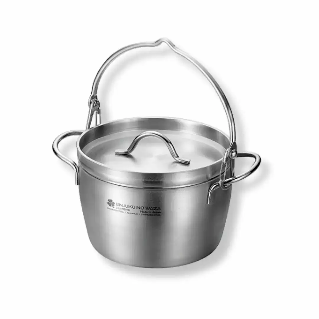 ダッチオーブン15cm（6インチ）ツル付き 燕熟の技 ふた付き IH対応 食洗機対応 燕三条 日本製 【025S078】