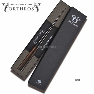 漆黒の盛付用箸 オルトロスブラック 180