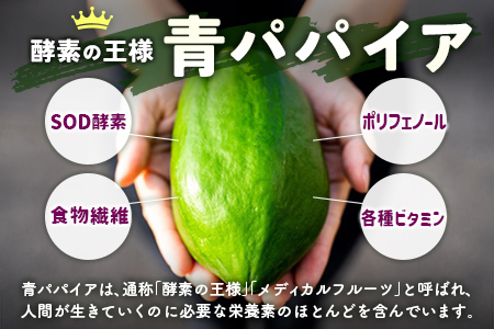 酵素の王様 青パパイア酵素シロップ入り 乳酸菌朝活ドリンク 甘酒飲料（150g×7本）国産 グリーンパパイア 飲み物【A325】