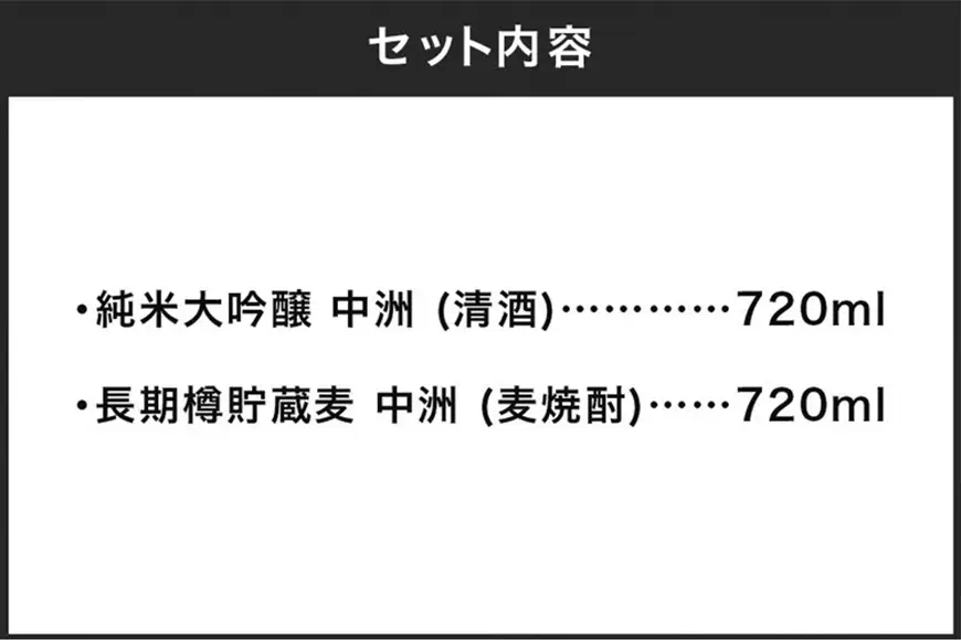いそのさわ 中州セット（純米大吟醸 720m ／ 清酒・長期樽貯蔵麦 720ml ／ 麦焼酎） ／ 麦焼酎 焼酎 清酒 純米大吟醸 酒 うきは市