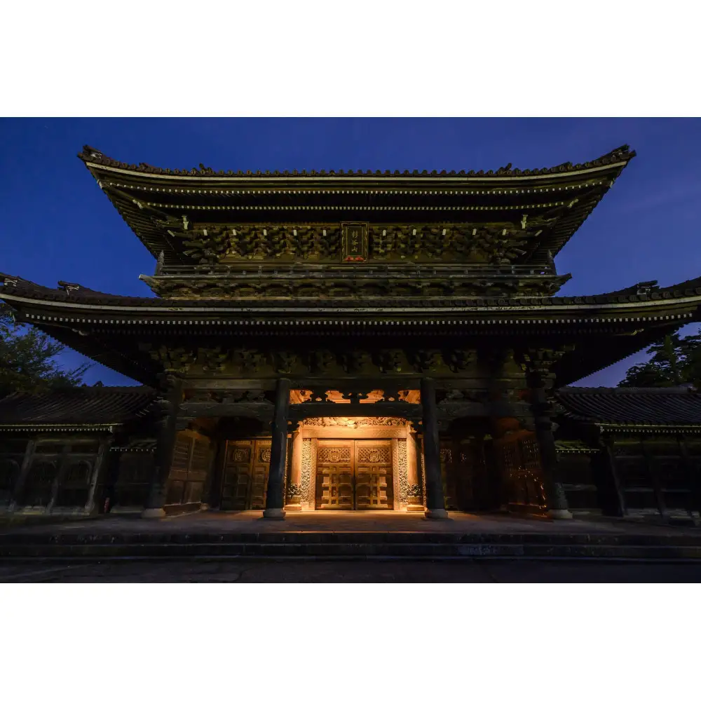 井波・瑞泉寺ナイトミュージアム ＜体験プラン＞