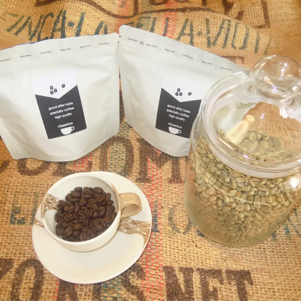 chambre 自家焙煎ブレンドコーヒー ／ 珈琲 豆 バリスタ厳選 炒りたて スペシャリティコーヒー 手作業 焙煎 こだわり 飲みやすい 埼玉県 No.498