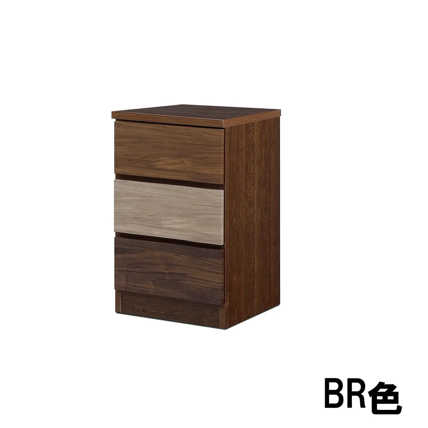 スリムチェスト ワルツ 幅40-3段 隙間収納【諸富家具】：B660-003