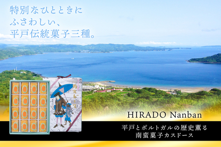 お菓子 お土産 カスドース 16個入 12回 定期便 [湖月堂老舗 長崎県 平戸市 hr42bgy390084]