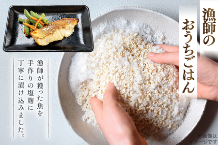 漬け魚 漬魚 塩麹 塩こうじ 魚介 詰め合わせ 3回 定期便 ひかりの塩麹 5種 セット [ひかり 長崎県 平戸市 hr42bgy420401]