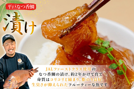 魚 漬け 塩辛 ごはんのお供 あごだしいかの塩辛 3種 各1本 平戸なつ香鯛の漬け 1本 12回 定期便 [末弘丸 長崎県 平戸市 hr42bgy420420]
