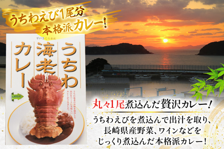 カレー エビ レトルト うちわ海老カレー 2食 セット [平戸さくら水産 長崎県 平戸市 hr42bgy420366]