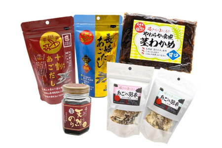 あご だし 無添加 平戸 うまかもん 6種 セット 6回 定期便 [海産物のわたなべ 長崎県 平戸市 hr42bgy390065]