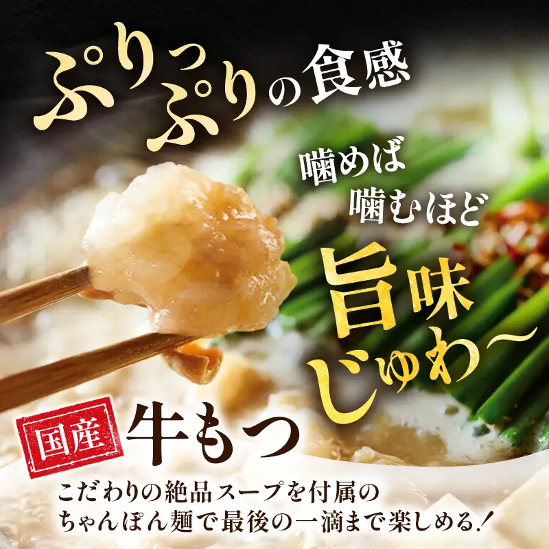 前田屋もつ鍋（味噌味、醤油味）食べ比べセット