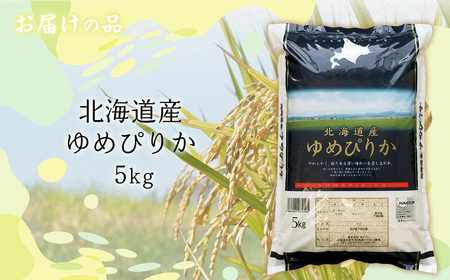 【令和7年産】北海道産ゆめぴりか 5kg 【ふるさと納税 人気 おすすめ ランキング 米 こめ コメ お米 ゆめぴりか ご飯 ごはん 白米 おにぎり 精米 北海道産 北海道 網走市 送料無料】 ABT004