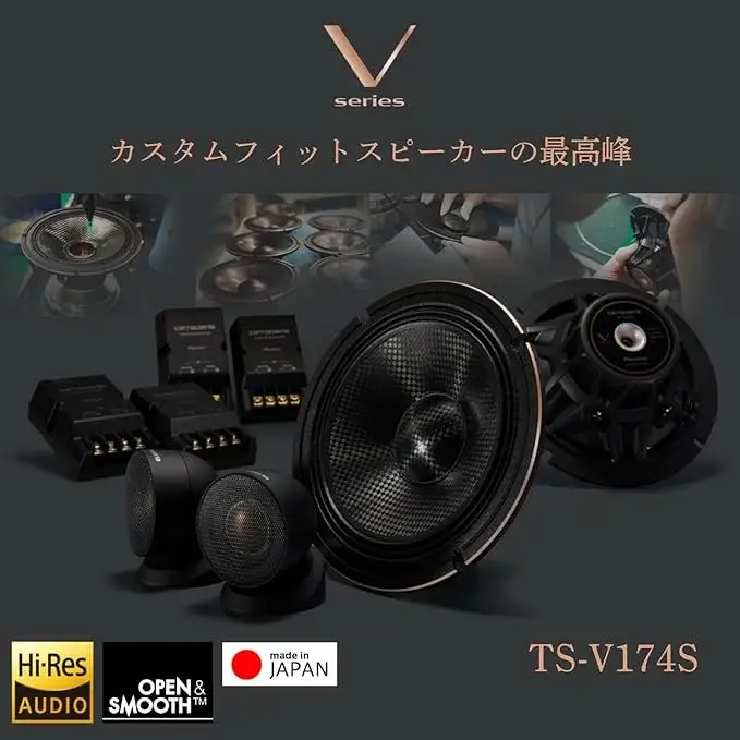 【 東北パイオニア 】 カースピーカー カロッツェリア TS-V174S 08-38-001