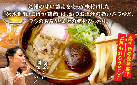 【道の駅 高千穂 レストラン監修】神楽うどん うどん 冷凍うどん 1人前 具入り かつお出汁 惣菜 加工品 冷凍 手軽 簡単調理 お取り寄せ ご当地 グルメ 宮崎県 高千穂町_Tk005-104