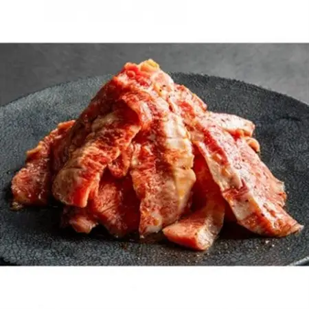 A5近江牛 カルビ 焼肉用 1.2kg(400g×3P)【配送不可地域：離島】【1481477】