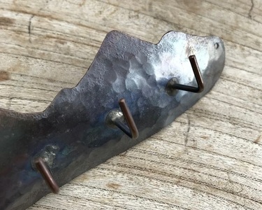 ほくとのクラフト　手づくり八ヶ岳のフック（5連） [h010]