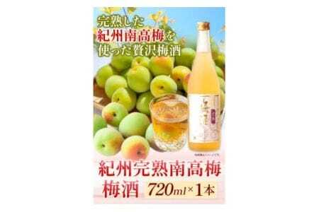 梅酒 紀州完熟南高梅 梅酒