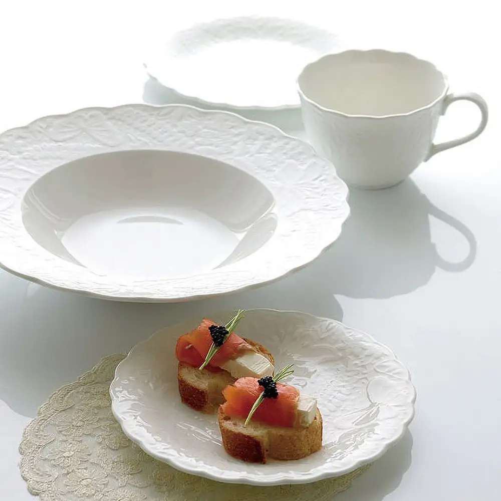 ナルミ ホニトン・レース プレート(ブライト) 17cm 5点セット 51952-23177