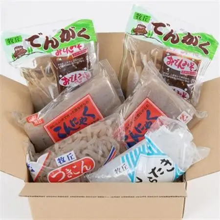 昔ながらの製法でつくる牧丘こんにゃく お手軽お試しセット　計6袋【1657782】