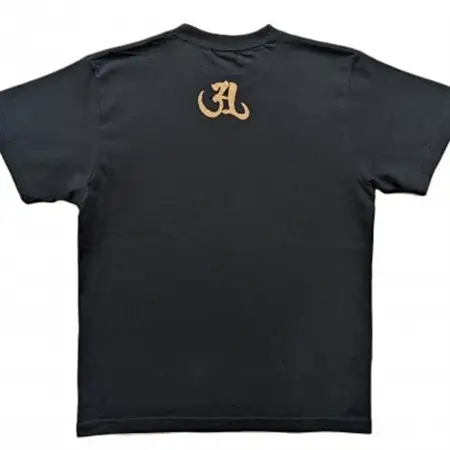 手描きTシャツ 仏画 大日如来 金剛界 黒 (半袖 Mサイズ)【1662858】