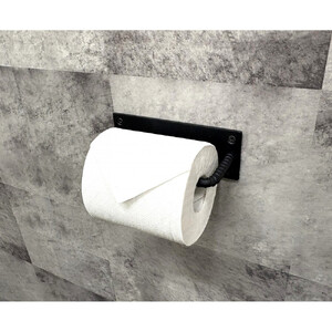誰でも簡単取り付け！スチール トイレットペーパーホルダーS モダン スタイリッシュ【雑貨 日用品 人気 おすすめ 】