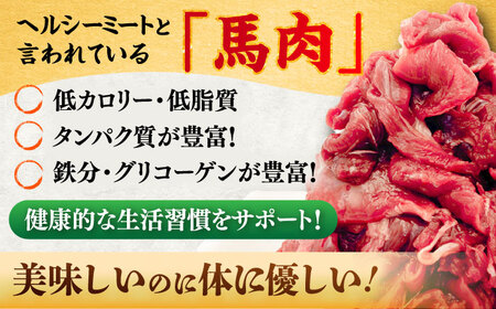 全3回定期便 馬スジ 約1kg 馬肉 馬肉 BHCY042