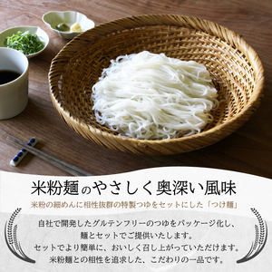 白米つけ麺（つゆ付き／2人前）20袋入り 米粉 ヘルシー つゆ付き つけ麺 グルテンフリー 092011