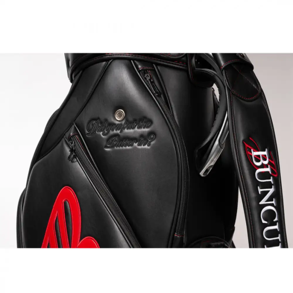 BUNCUREY　ツアー型キャディーバッグ（BM23SS-16-024）〈ホワイト〉