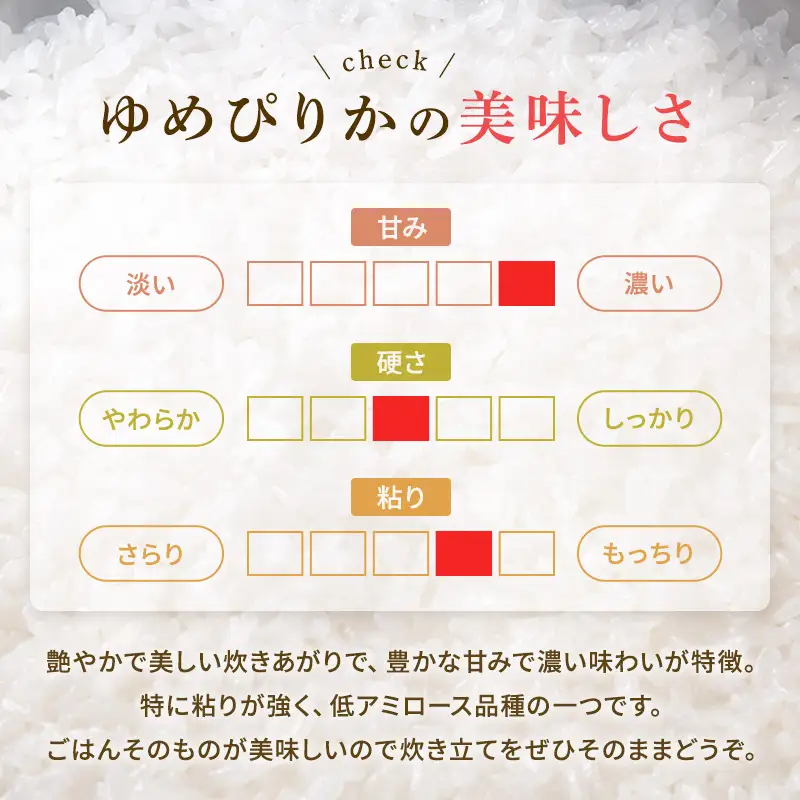 《7営業日以内に発送》令和7年産 高品質 (ブランド協議会認証マーク付き) ゆめぴりか 5kg 北海道産 厳撰 精白米 ( お米 米 白米 北海道 精米 5キロ 5kg ごはん ライス 特A ふるさと納税 )【080-0089】