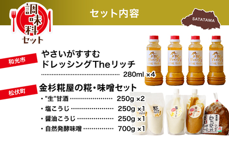 【発酵食品】調味料 セット | ドレッシング 糀