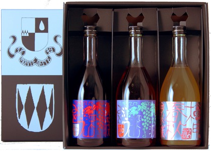 小鼓リキュール720ml×3種セット 〈丹波市〉 ぶどう 梅 リキュール