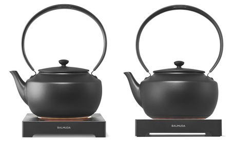 バルミューダ MoonKettle KPT02JP （ブラックBK）｜ BALMUDA 黒 おしゃれ ケトル 電気ケトル おしゃれ 家電 空焚き防止 温度設定 温度調節 キッチン