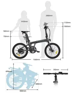 防災対応20型折りたたみ電動アシスト自転車 ADO AIR 20PRO ※北海道・沖縄・離島への配送不可