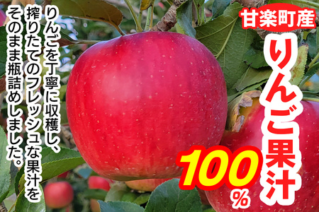 井田りんご園の「りんごジュース」2本セット [0299]