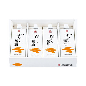 【セット】【鎌田醤油】 だし醤油500ml　4本入 & 低塩だし醤油200ml　3ヶ入