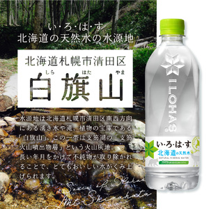 【３ヶ月定期便】い・ろ・は・す 北海道の天然水 540mlPET×24本｜コカ・コーラ 飲料 ドリンク 飲み物 水 北海道 札幌市