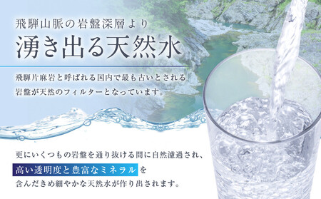 天然水 飛騨の雫 420ml×28本（1ケース） | 水 ミネラルウォーター 飲料水  飛騨高山 白啓酒店 JS016