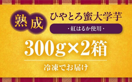 【冷凍】熟成ひやとろ、みつ大学芋300ｇ×2箱 愛媛県大洲市/(有)玉井民友商店[AGBY012]