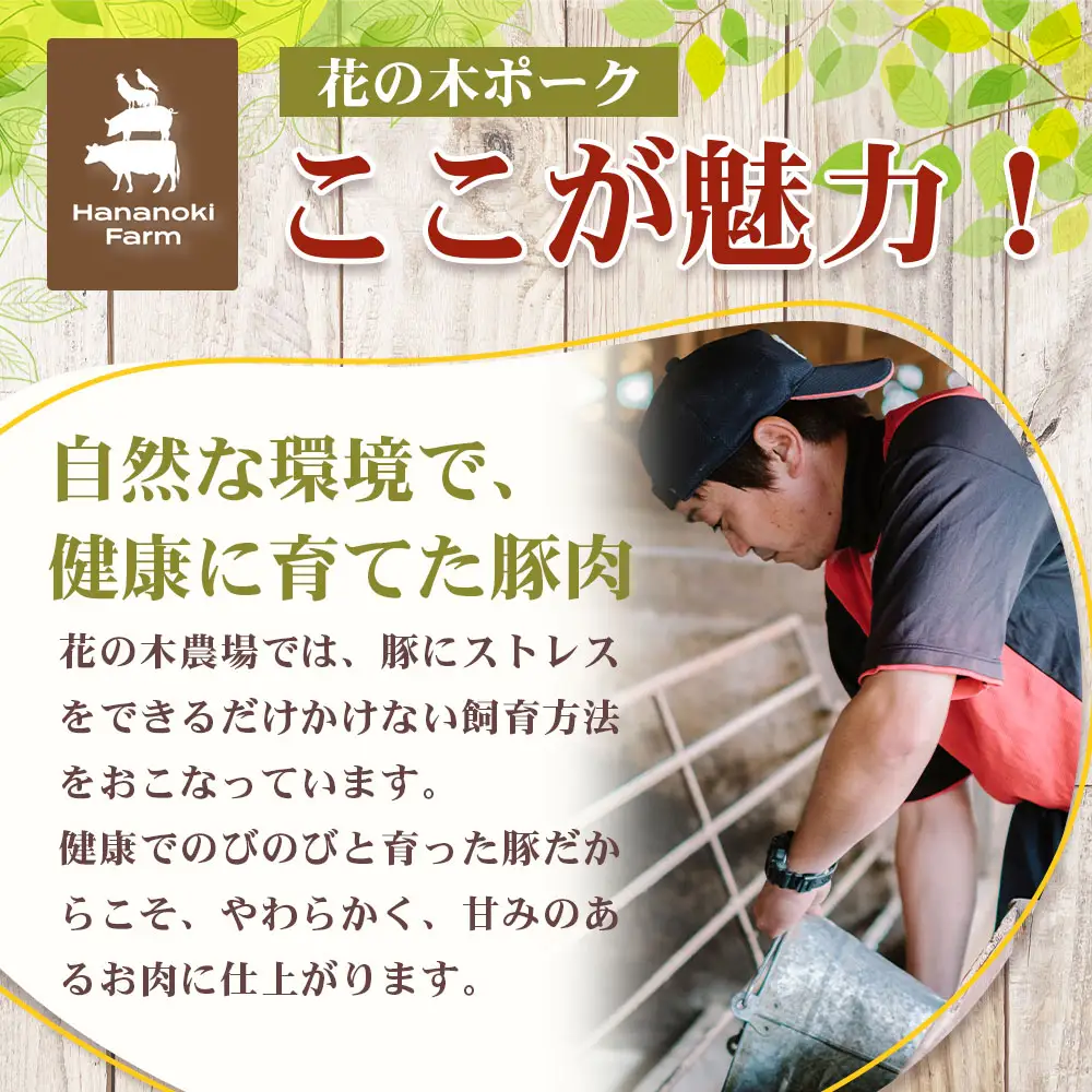 《全2回定期便》花の木農場 みんなでワイワイ大満足セット ハム 詰め合わせ 7種 1kg 豚しゃぶ 3種 900g セット HK-22│定期便 ハム ベーコン クラフトハム 人気 豚肉 しゃぶしゃぶ 豚しゃぶ スライス バラ ロース モモ 鍋 肉 国産 ノウフク 農福連携 鹿児島県 南大隅町 第2花の木ファーム