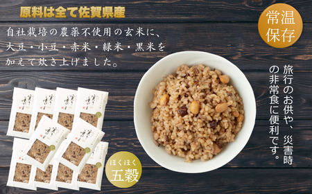 「実り咲かす」ほくほく玄米五穀ごはん（10P）：B205-016