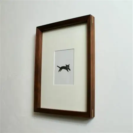 Wood Frame ウォールナット　A4サイズ 計1セット【1680624】