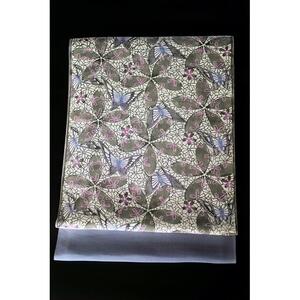 職人技がさえわたる世界に一つだけの「手差し型染め 名古屋帯」（古代柄/春爛漫）