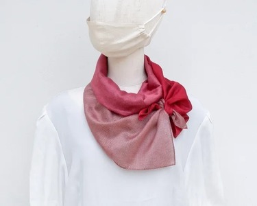スカーフ　富士桜工房　とにかる（薔薇）