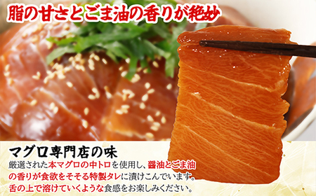 《 20セット限定 》 中トロ 漬け丼 マグロ専門店 ５０ｇ×５袋 小分け おすすめ おいしい 刺身 産地直送 国産 三重県 海鮮 トロ 鮪 漬け 冷凍 加工品 惣菜 マグロ とろ 小分け 惣菜 人気 海鮮丼 漬け丼 マグロ 鮪 まぐろ ふるさと納税 ランキング 三重県 尾鷲市　KI-65