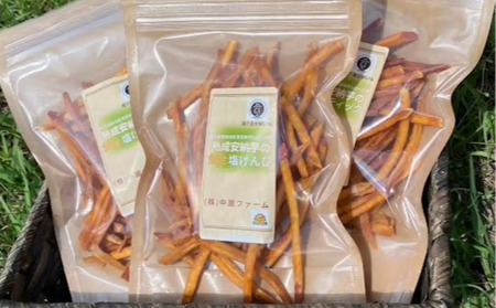 種子島 中園ファーム 熟成 安納芋 の 黄金 塩けんぴ 50g×5袋