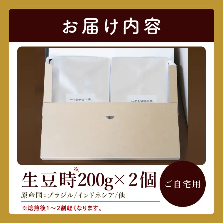 【豆・粉選べる】春日部ブレンド　一ノ割ブレンド　自宅用【埼玉県　春日部市　珈琲　コーヒー　豆　焙煎　ダブルロースト】（DD002）