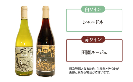 【野生酵母】かみふらの 多田ワイナリー 赤白泡オレンジワイン 計4本　ワイン 赤ワイン 白ワイン 微発泡ワイン オレンジワイン 飲み比べ セット ぶどう 葡萄 ワイナリー 酒 北海道 上富良野町