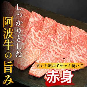 焼肉 赤身 500g 阿波牛 焼肉