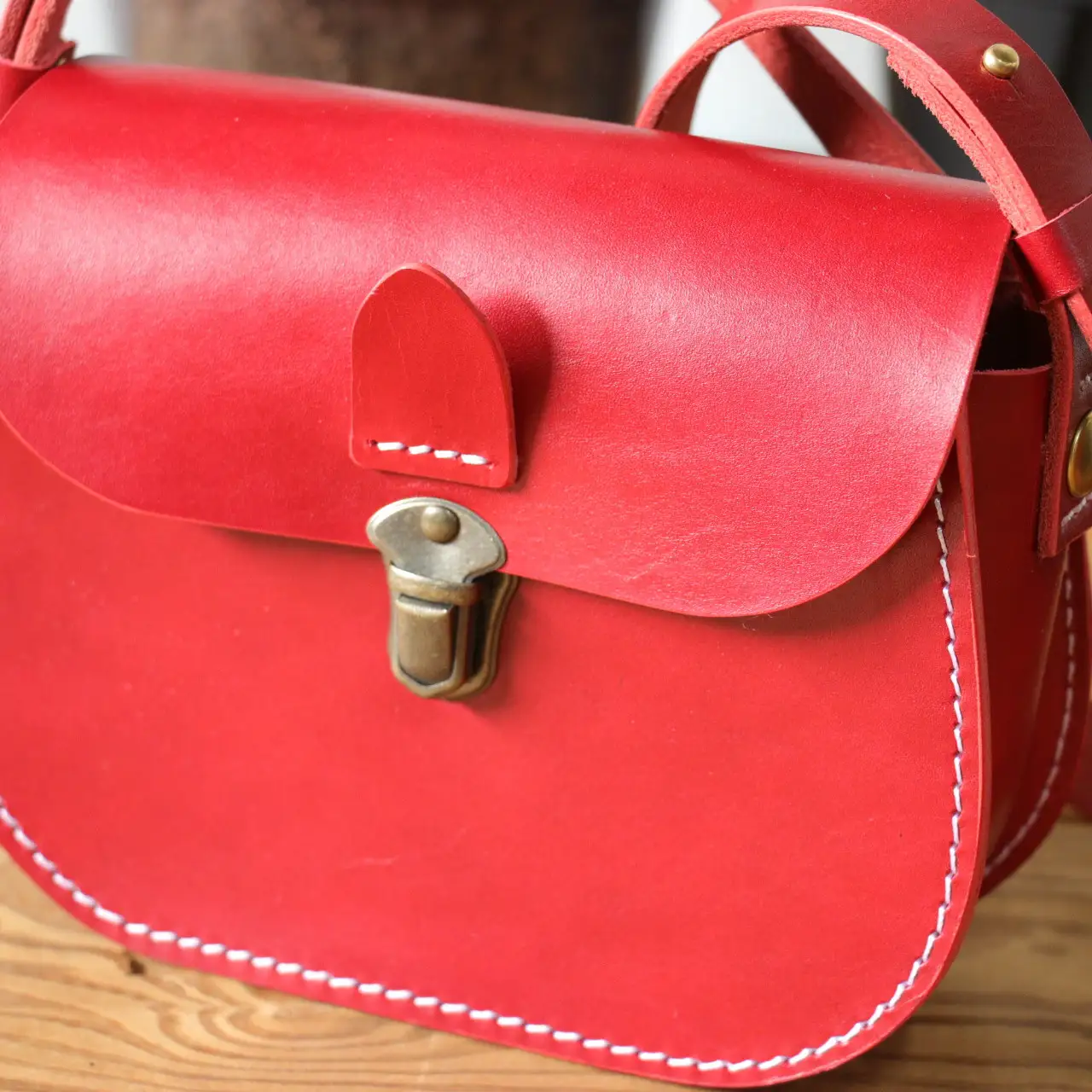 【レッド】SB-02 ミニショルダーバッグ