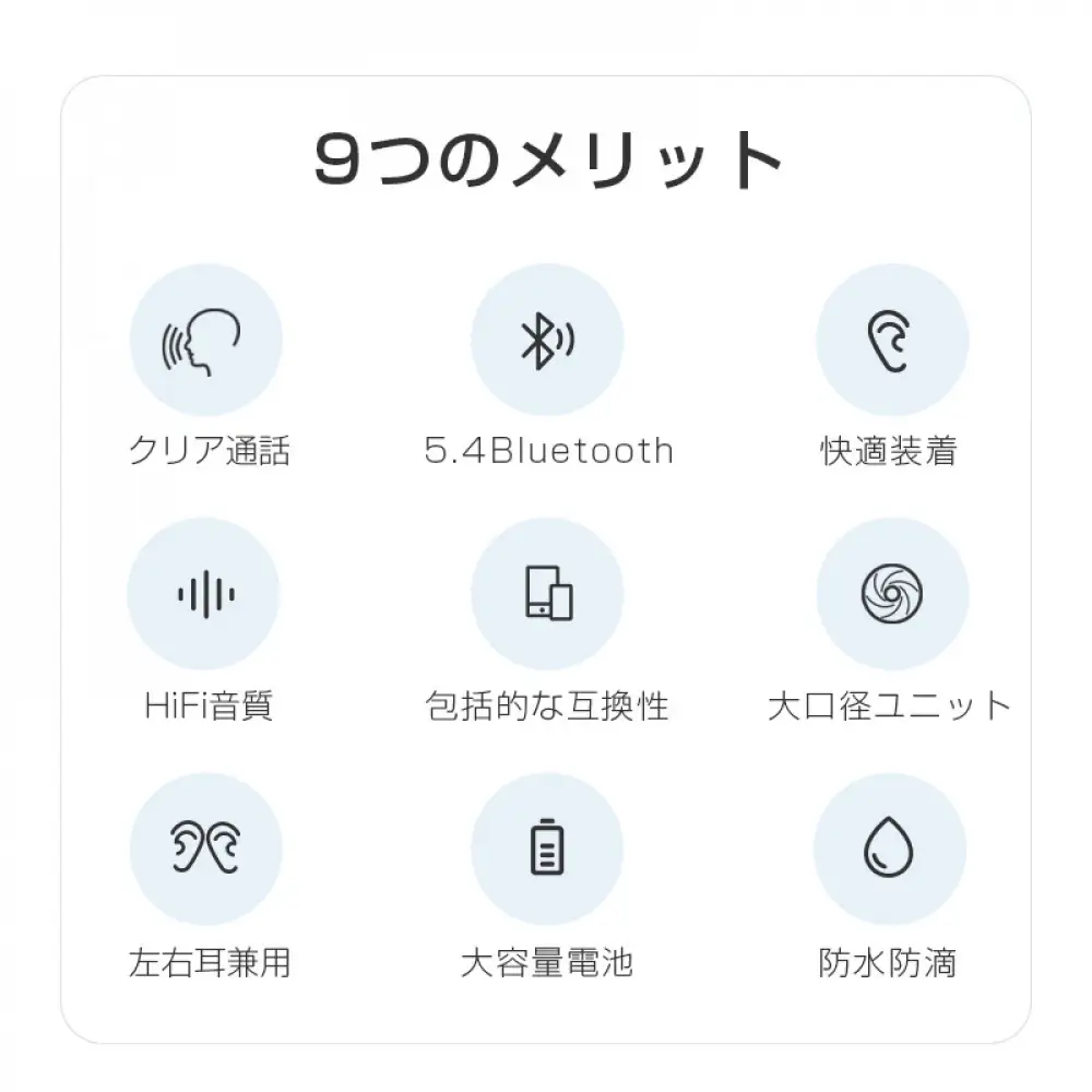 ワイヤレスイヤホン Bluetooth 5.4 【2025年最新型】 耳掛け式 安定装着 片耳タイプ 左右耳兼用 回転 開放感 周囲の音が聞こえる ハンズフリー通話 ENC ノイズリダクション 高音質 Bluetoothアダプター付き 瞬間接続 長時間持続 コンパクト 生活防水 iOS/Android/Windows対応