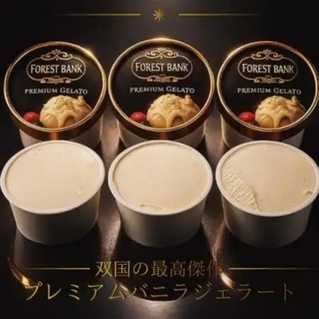 ふるさと納税限定　話題の『奇跡のバニラジェラート』 高石市×マダガスカルの万博コラボ商品【配送不可地域：離島】【1684042】